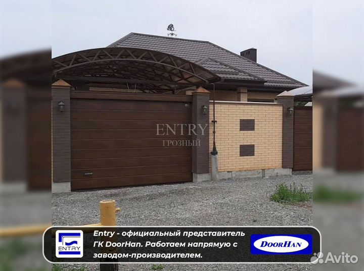 Ворота гаражные секционные