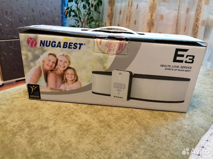 Пояс-миостимулятор вибромассажер Nuga Best