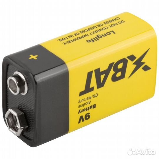 Батарейка щелочная 9 В тип Крона 1шт