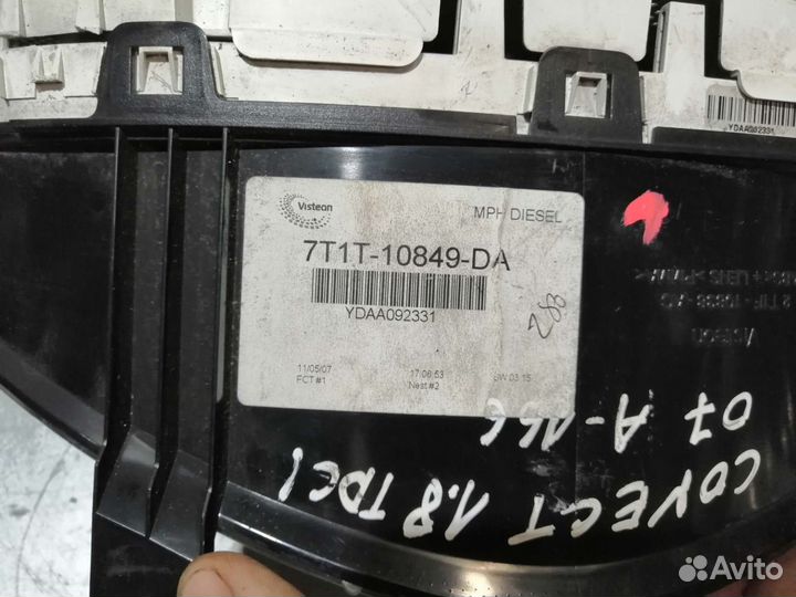 Приборка дизель мили/км Форд Транзит Коннект