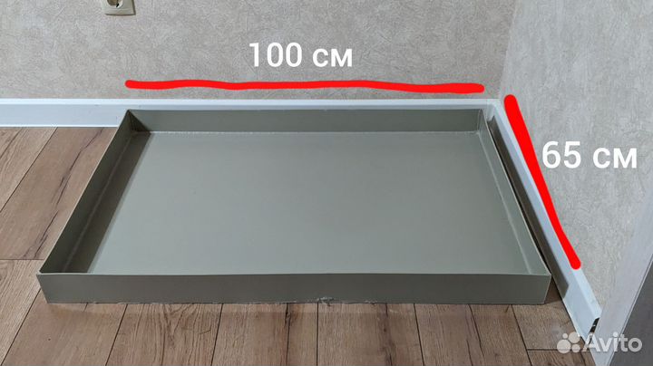 Вольер с поддоном для животных