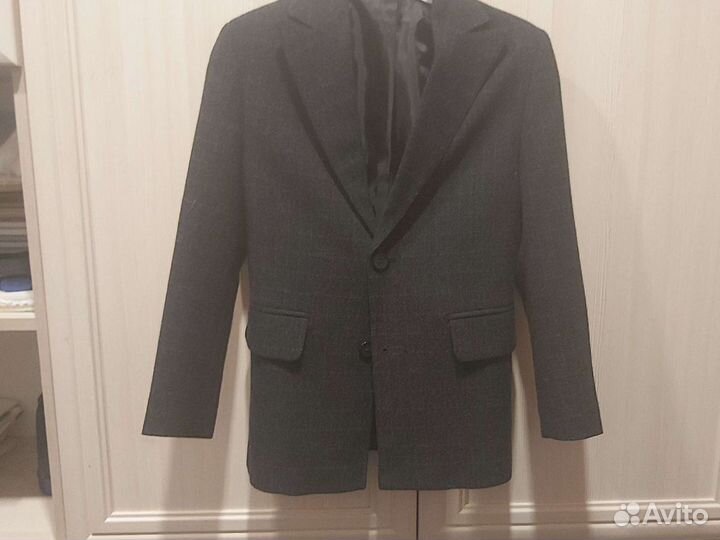Пиджак школьный для мальчика 122