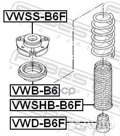 Пыльник амортизатора vwshb-B6F vwshb-B6F Febest