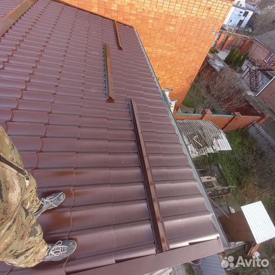 Кровельные работы навесы заборы