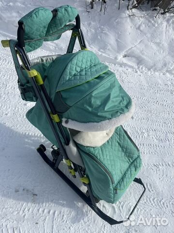 Коляска санки