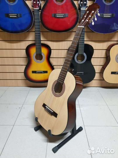 Гитара классическая детская Hohner hc02 С чехлом