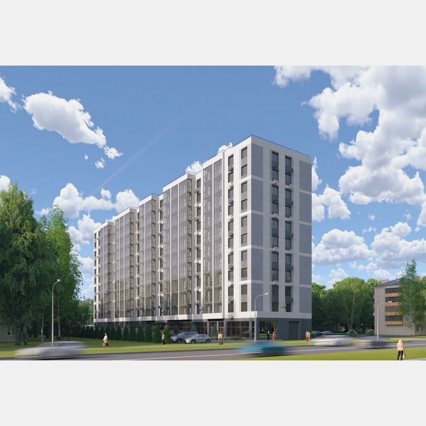 2-к. квартира, 77 м², 5/11 эт.
