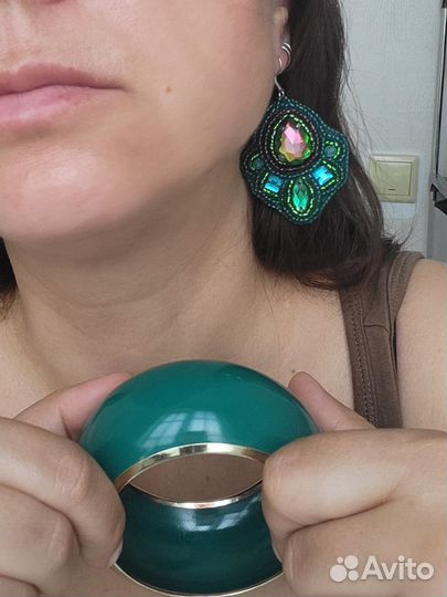 Браслет + серьги комплект