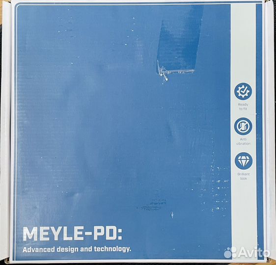 Тормозные диски задние Meyle PD 1155230043/PD