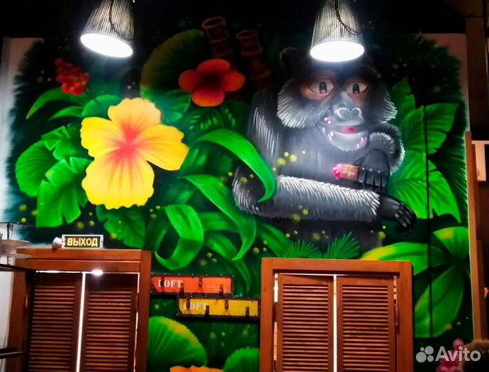 Художественная роспись стен