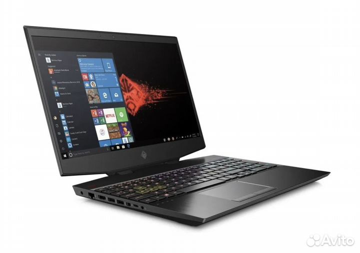 Игровой ноутбук HP omen / 6 ядер / 16gb / RTX 2070