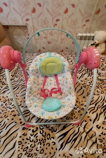 Электрокачели шезлонг