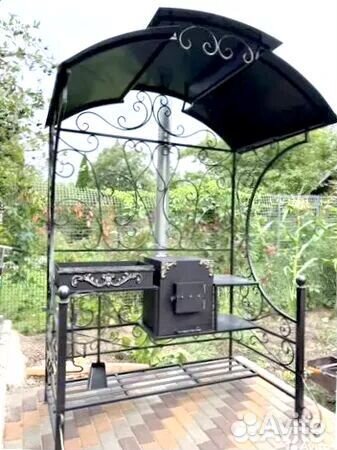 Мангал С крышей