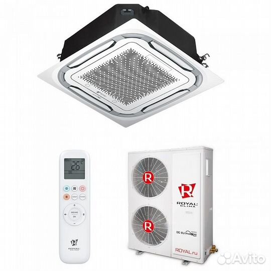 Кондиционер кассетный JAX ACQ/royal Clima ES