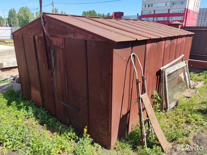 Металлический гараж