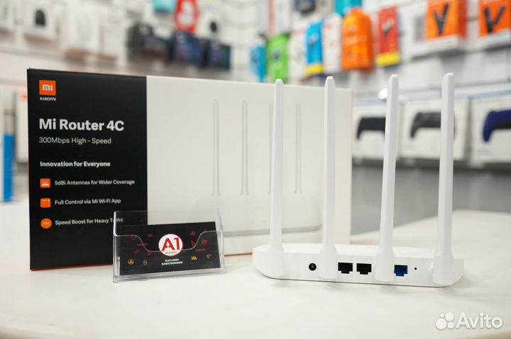 Роутер Xiaomi Mi WiFi Router 4C RU