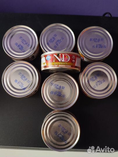 Farmina N&D Cat Quinoa Skin & Coat Venison 8шт