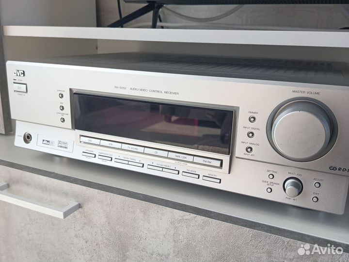 Av ресивер jvc rx 5052