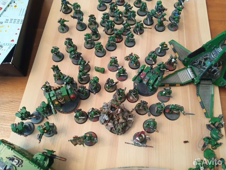 Warhammer 40000 армия Salamander / Саламандры