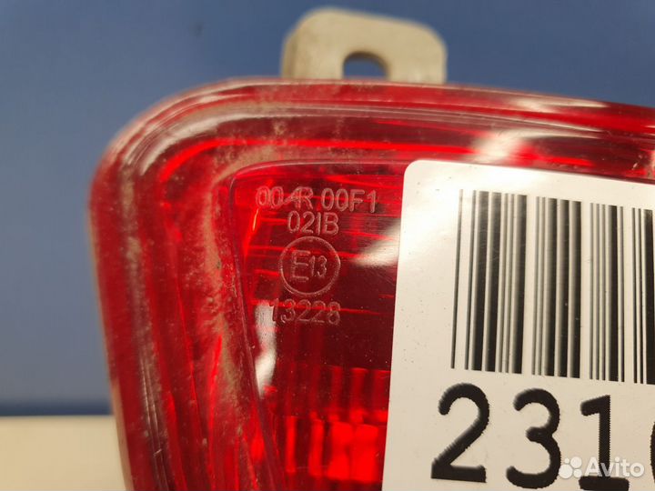 Фонарь в бампер левый Chevrolet Cruze 2009-2016