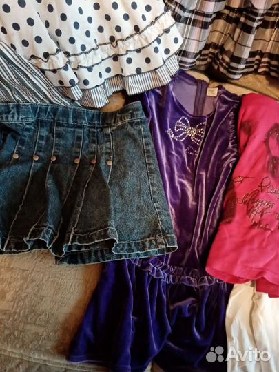 Вещи пакетом на девочку 4-5 лет