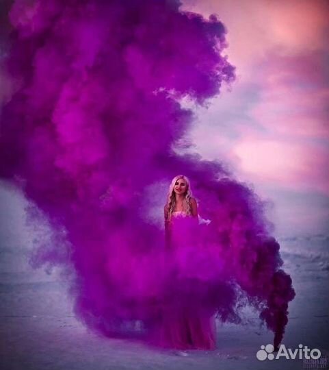 Цветной дым