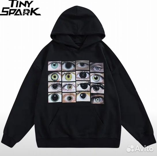 Худи tiny Spark с принтом (unisex)