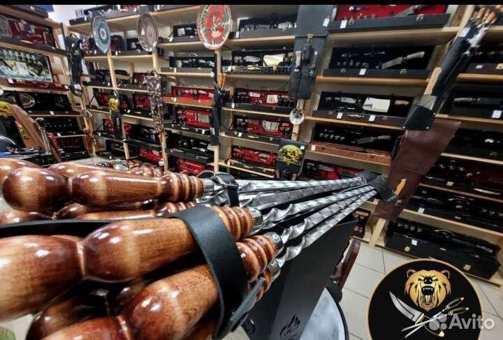 Подарочный набор для мужчины с шампурами в кейсе