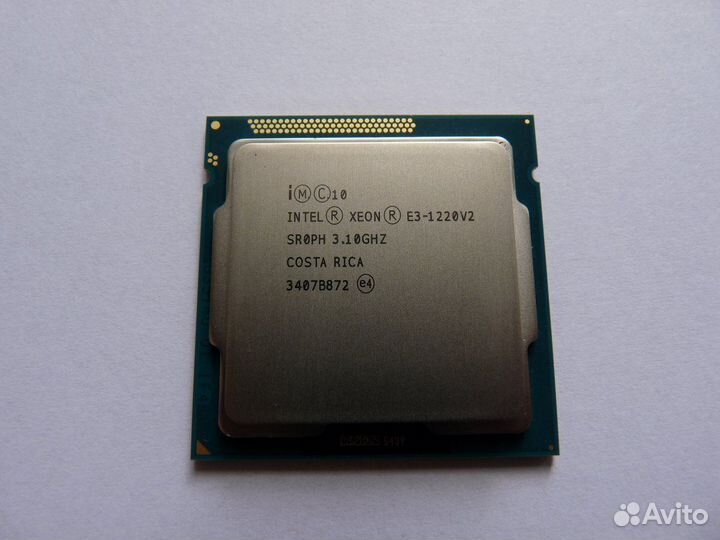 S1155 E3-1220v2 (аналог i5-3450)