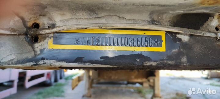 Полуприцеп бортовой Krone SD, 2007