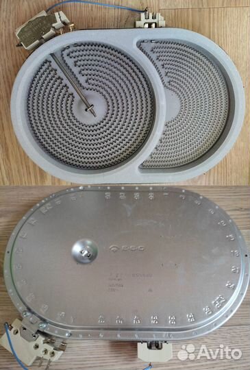 Конфорки для стеклокерамической плиты