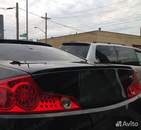 Лип спойлер Infiniti G35 2006-2013