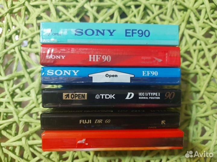 Аудиокассеты новые запечатанные оригинал