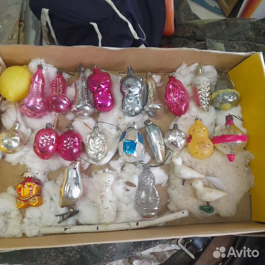 Елочные игрушки СССР