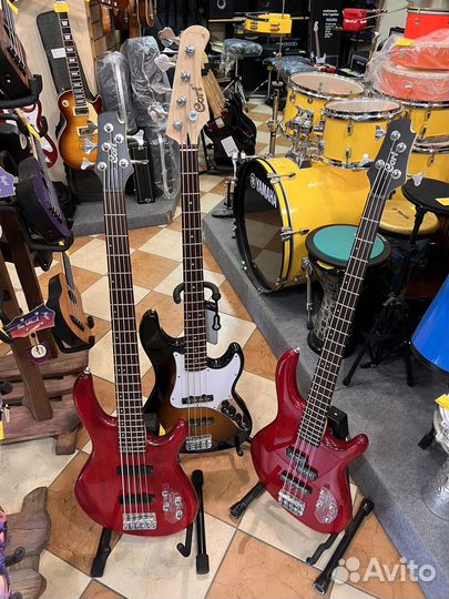 Бас гитара Cort 4/5 струн