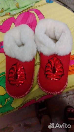 Продам чуни из овчины