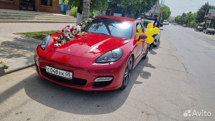 Свадебный автомобиль на прокат Porshe Panamera