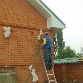 Утепление дома бесшовно с гарантией