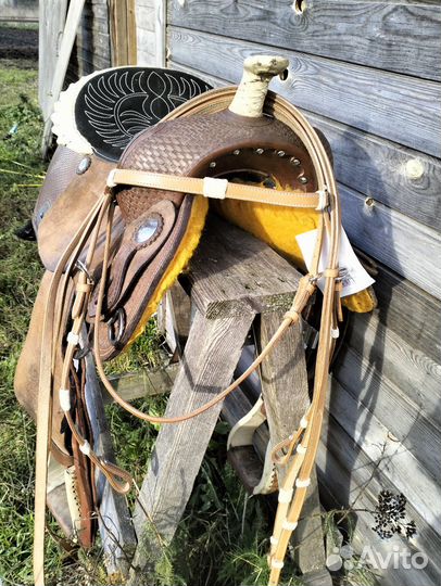 Вестерн седло в комплекте