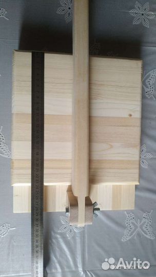 Деревянный пресс для теста и котлет для бургеров