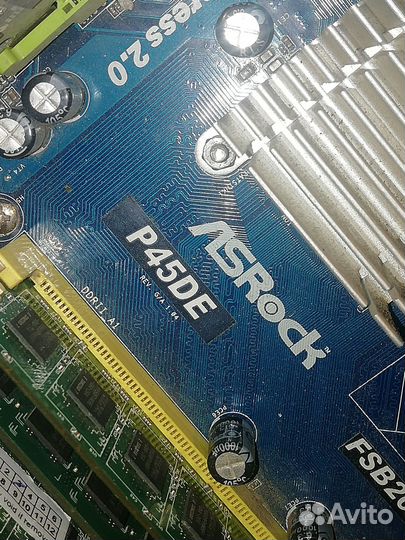 Материнская плата LGA 775 ASRock P45DE