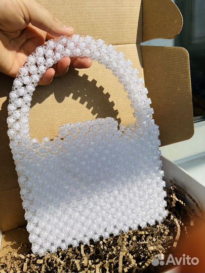 Сумка женская из бусин