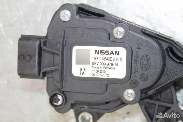 Педаль газа Nissan Qashqai J11 рестайл