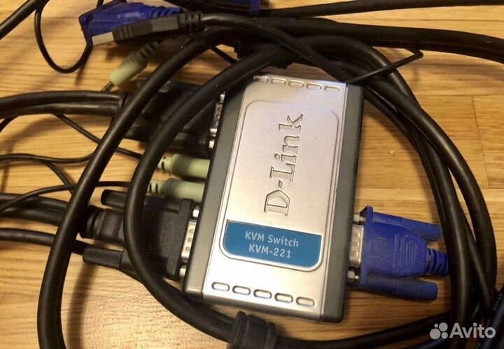 D-Link KVM-221 переключатель между пк