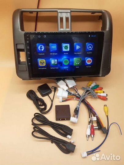 Магнитола андроид для Тойота Прадо-150 2009-13г