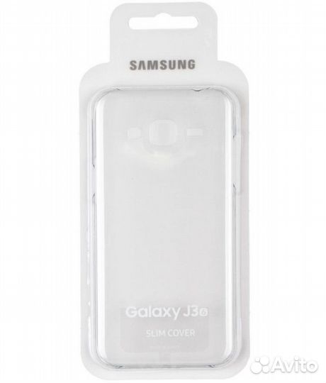 Оригинальный Чехол Slim Cover для Galaxy J3 (2016)