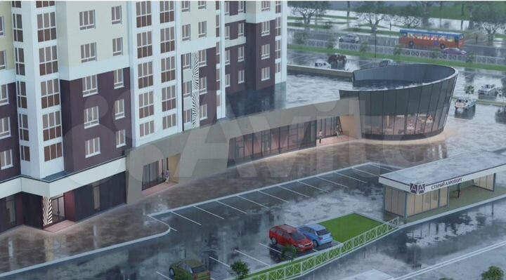 2-к. квартира, 66,7 м², 3/14 эт.