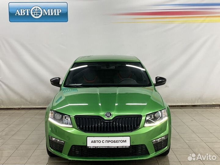 Skoda Octavia RS 2.0 AMT, 2015, 136 000 км