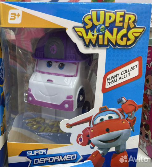 Супер крылья Super Wings Набор 5 шт