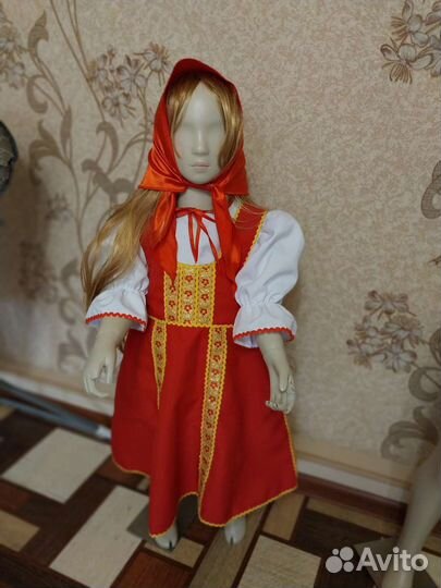 Детские русские-народные карнавальные костюмы